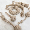 Charger l'image dans la visionneuse de la galerie, Natural Hemp Dog Rope Toys - Furry Tails