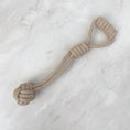 Charger l'image dans la visionneuse de la galerie, Natural Hemp Dog Rope Toys - Furry Tails