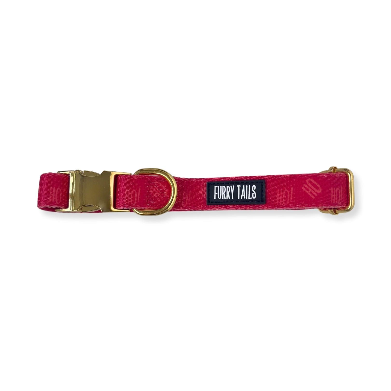 Adjustable Collar - HO HO HO - LIMITED EDITION - Furry Tails