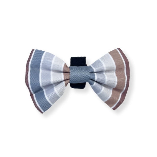 Bow Tie - Blue Stripe