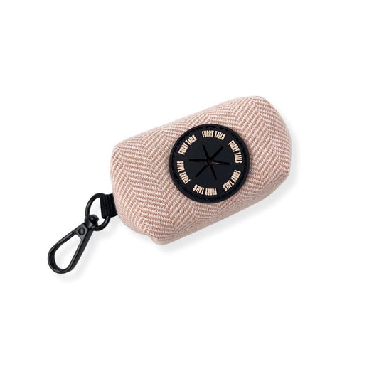 Poo Bag Holder - Tweed - Peaches - Furry Tails