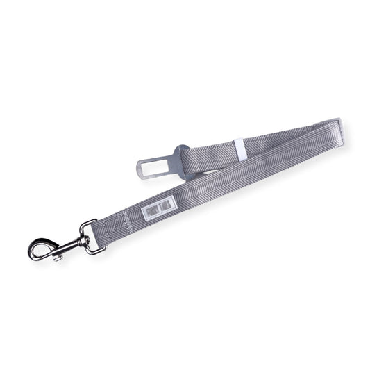 Car Seat Belt - Tweed - Pearl