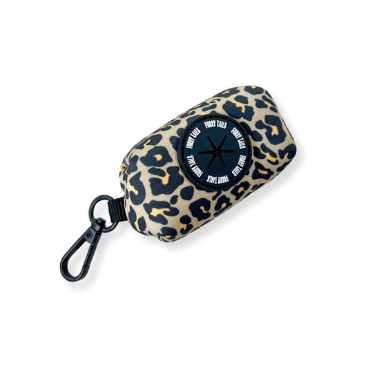 Poo Bag Holder - Lazy Leopard - Furry Tails