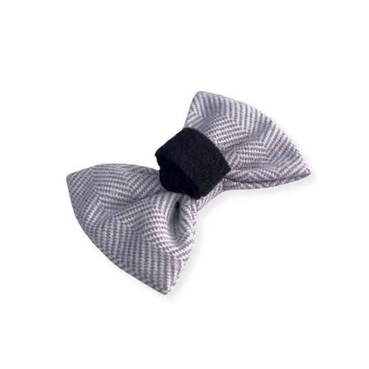 Bow Tie - Tweed - Pearl