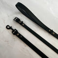 Afbeelding laden in Galerijviewer, Waterproof Collar + Lead Bundle - Black - Furry Tails

