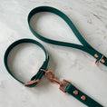 Afbeelding laden in Galerijviewer, Waterproof Collar + Lead Bundle - Emerald - Furry Tails
