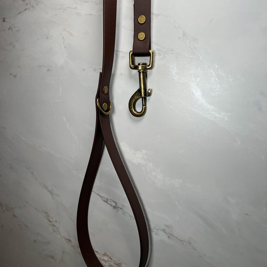 Waterproof Lead - Chestnut - Furry Tails